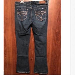 LEO ROMA JEANS.Designed in Italy, Sz 9, 24”inseam